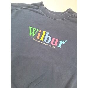 Wilbur Soot 96 Version 1.2 Navy Blue Crewneck Sweatshirt Men Large Graphic Merch